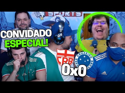 CASIMIRO REAGE A CRUZEIRO SPORTS E FAZ SUA PARTICIPAÇÃO (CRB 0X0 CRUZEIRO) | Cortes do Casimito