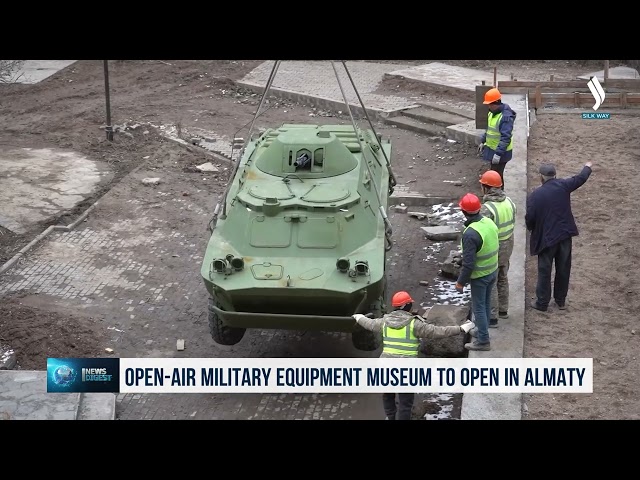 Open-air military equipment museum to open in Almaty