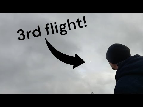 final test flight of my long range pusher v-tail. #fpv.