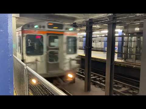 SEPTA Broad Street Line Express Rips through North Philadelphia Station