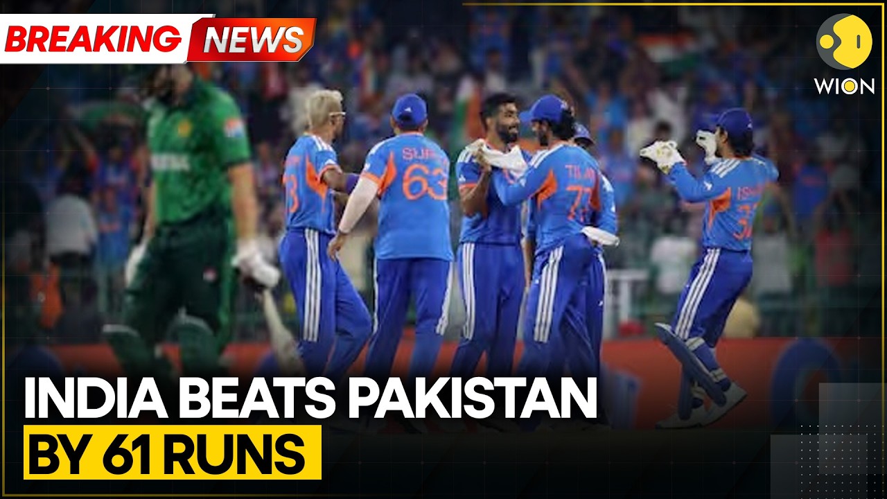 India vs Pakistan: India Defeats Pakistan by 61 Runs at the R. Premadasa Stadium | WION Breaking