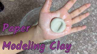 Paper Modeling Clay.