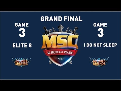 GRAND FINAL MSC DAY 1   ELITE 8 IDN VS I DO NOT SLEEP THAI FINAL BATTLE
