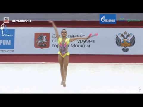 Laura Sales - POR - Maças (Clubs) - Senior - Grand Prix Moscow 2018