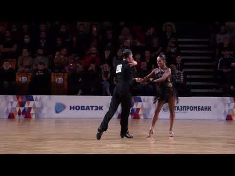 Cha Cha Cha | Andrey Gusev - Vera Bondareva | Russian Championship Amateur Latin 2021