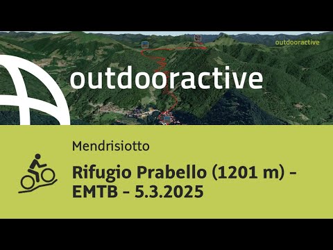 Rifugio Prabello (1201 m) - EMTB - 5.3.2025