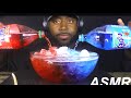 ASMR FANTA EXTREME FIZZY AND ICE EATING MUKBANG NO TALKING