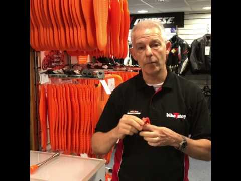 This won't hurt honest!" demo of the secret ingredient of D3O armour!