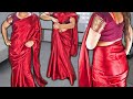 Satin Saree Draping Styles How To Wear Satin Saree