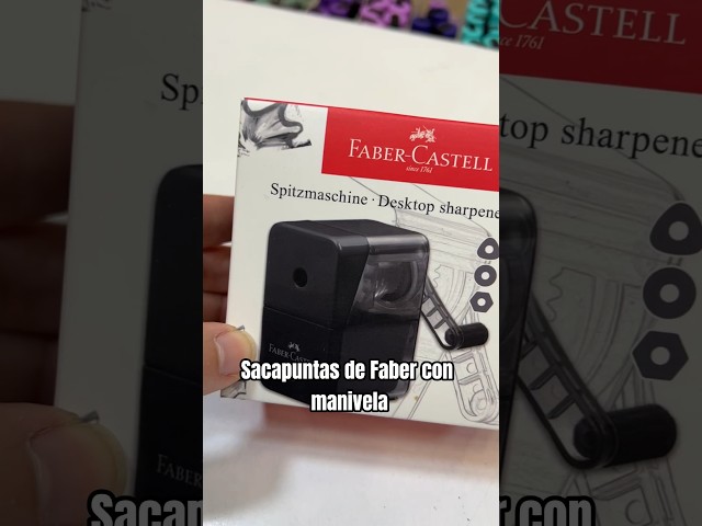 Vídeo relacionado con Faber-Castell 180984 - Sacapuntas con Manivela de Escritorio - Negro