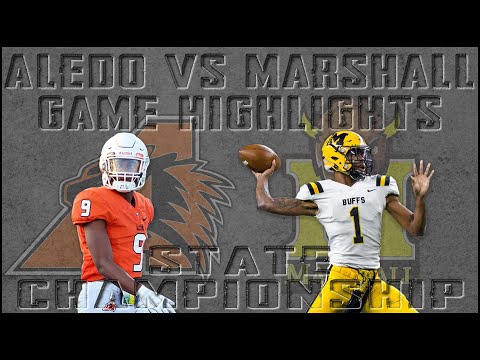 Aledo vs Fort Bend Marshall - 2019 Texas High School Football State Championship Highlights