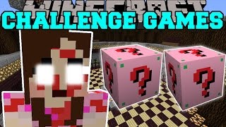 Minecraft: JEN THE KILLER CHALLENGE GAMES - Lucky Block Mod - Modded Mini-Game