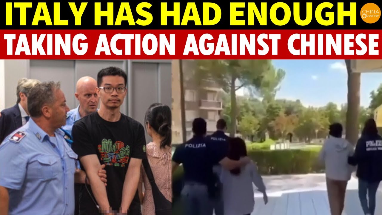 Italy Has Had Enough, Taking Action Against Chinese Gangs and Massage Parlors!