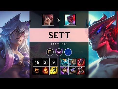Sett Top vs Yone: Triple Kill, Legendary - EUW Master Patch 14.18