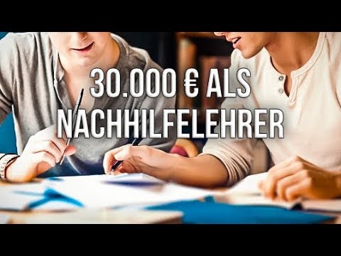 , title : 'Ich habe als Nachhilfelehrer 30.000€ Brutto verdient.. aber wie?'