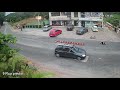 Acidente Com Carro E Ciclista No Trevo CAM 9