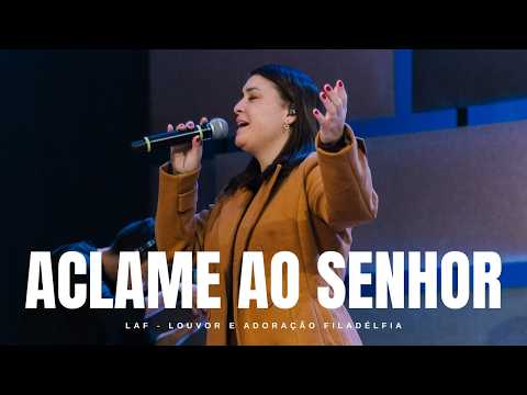 ACLAME AO SENHOR (AO VIVO)