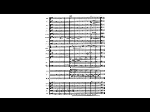 Silvestre Revueltas: Janitzio for Orchestra (Score video)