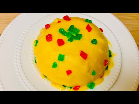 Mango Ice Cream Recipe | Custard powder Ice Cream | Home made Mango Ice Cream Recipe |