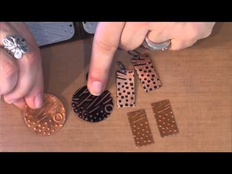 Vintaj Patina De-bossed Patterns: Quick Tip!