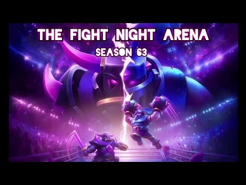 CLASH ROYALE - THE FIGHT NIGHT ARENA SOUNDTRACK THEME + OVERTIME OST (season 63)