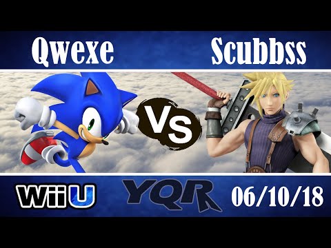 Qwexe (Sonic, DK) vs. Scubbss (Cloud) - Winners Quarters - YQR#8 WiiU