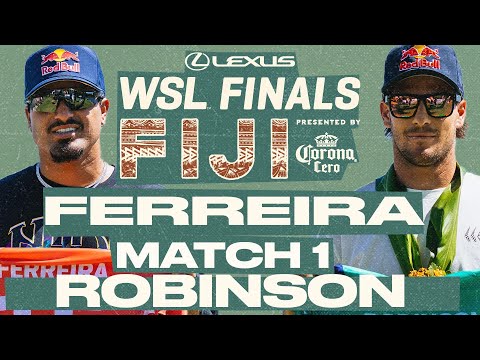 Italo Ferreira vs Jack Robinson | Lexus WSL Finals Fiji pres by Corona Cero - Match 1