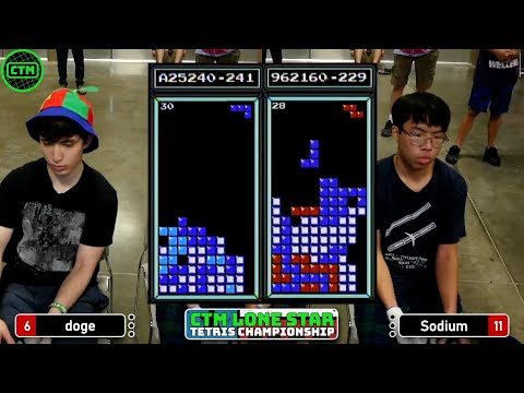 Doge, Sodium, Meme, Birb | Rd 2 | Classic Tetris Monthly Lone Star