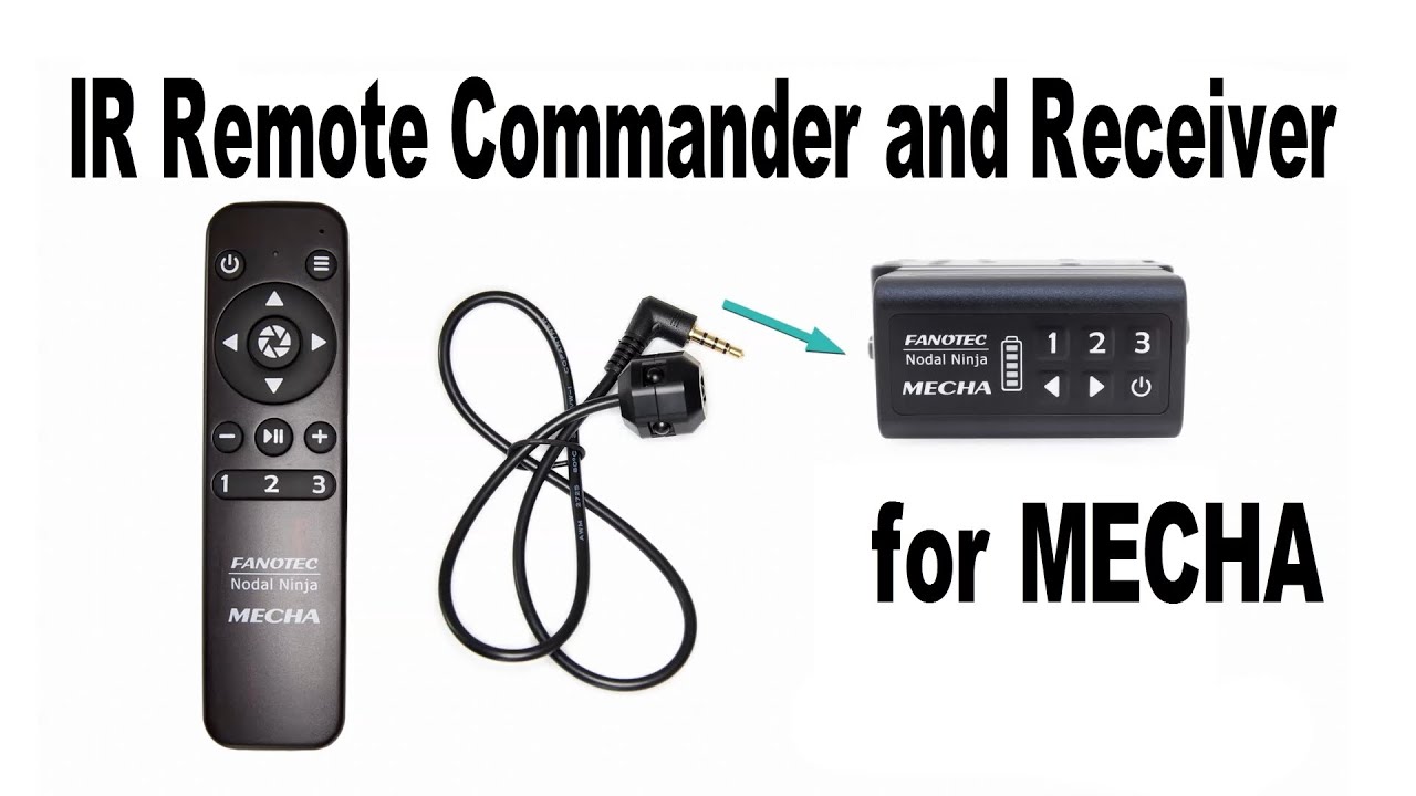 Using IR Remote Commander and Receiver to Launch Presets – MECHA DAC and Single-Axis