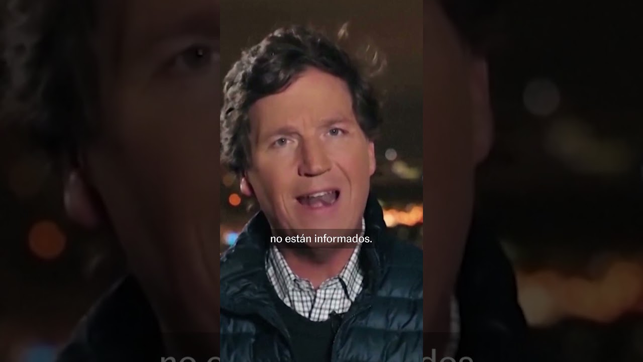 Putin concede al polémico Tucker Carlson su primera entrevista a un canal occidental #shorts