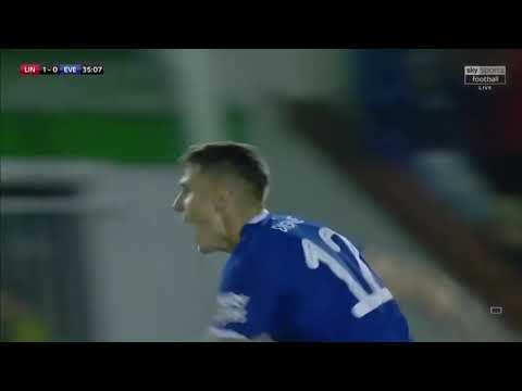 Lucas digne vs lincoln(carabao cup)