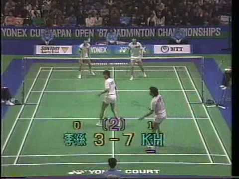 The "King's smash" by Liem Swie King