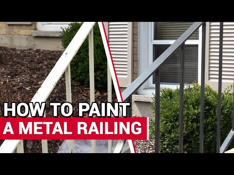 image-What kind of paint do you use on an iron railing?