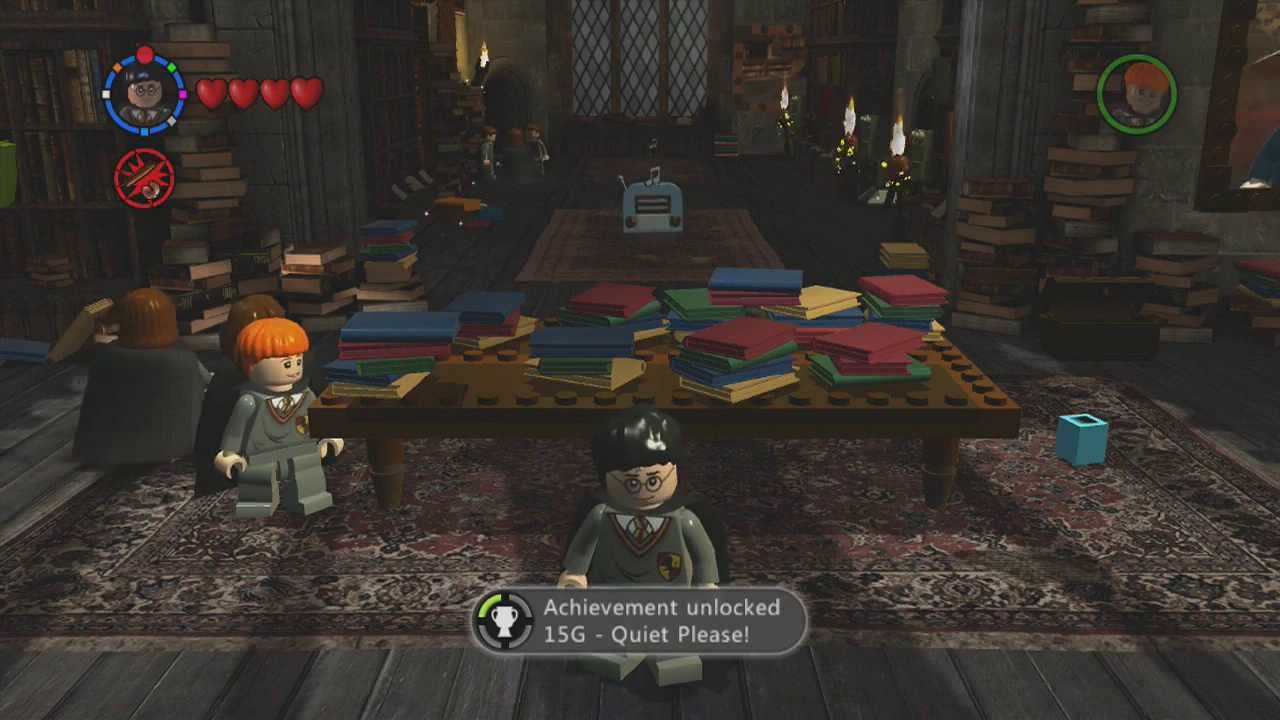 LEGO Harry Potter (Years 1-4) - Quiet Please Achievement!