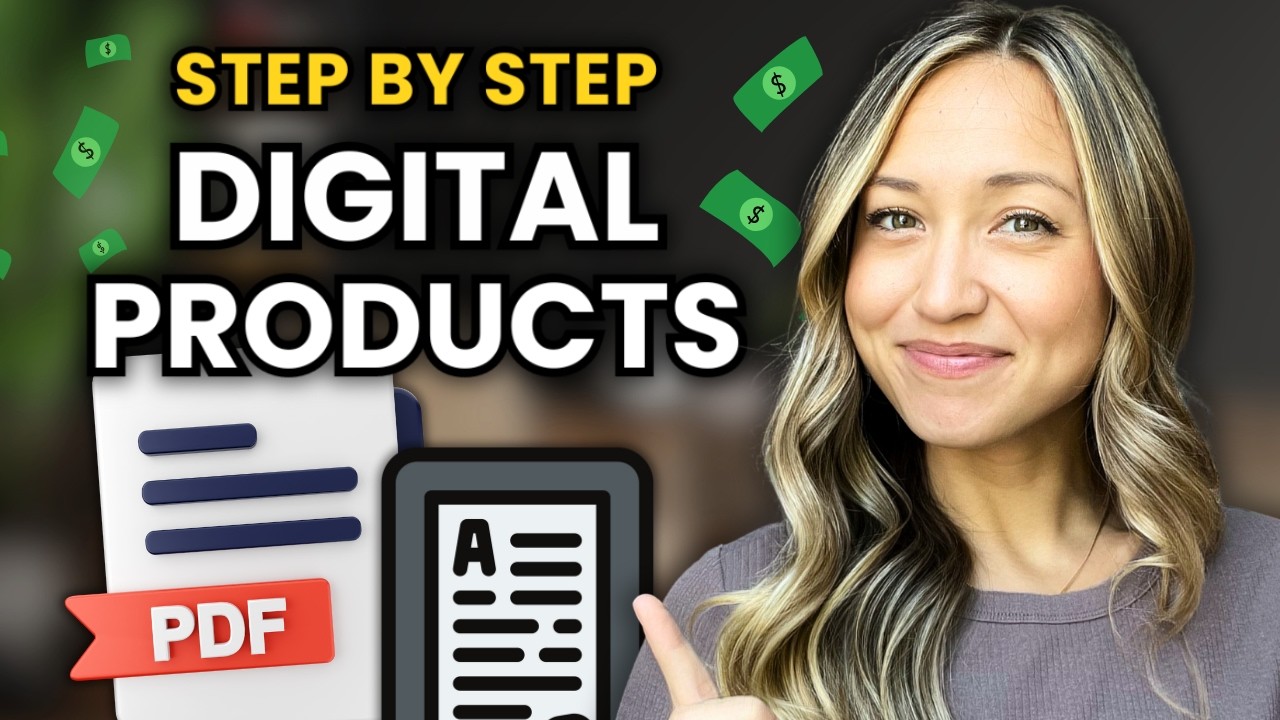 How to EASILY Sell Digital Products on Kajabi (PDF Downloads, Ebooks, Templates, etc)