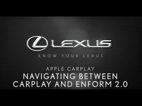 HOW TO NAVIGATE BETWEEN APPLE CARPLAY AND ENFORM 2.0