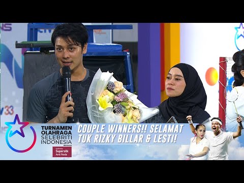 Selamat atas Kemenangan Rizky Billar dan Lesti Kejora! | Turnamen Olahraga Selebriti Indonesia