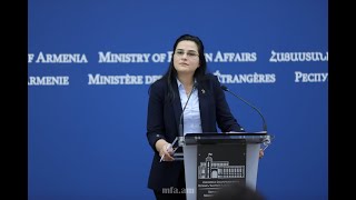ԱԳՆ մամուլի խոսնակ Աննա Նաղդալյանի ճեպազրույցը լրագրողների հետ. 13.12.2019