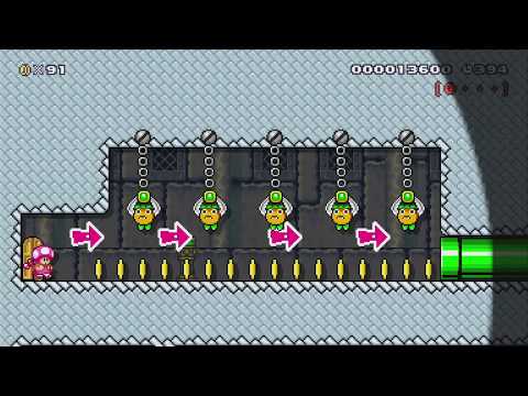 Goombrat Factory (1-4) by T_Boy - Super Mario Maker 2 - No Commentary 1bx