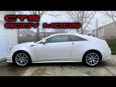 Cadillac CTS Front V Bumper & Hood Swap Ep 1