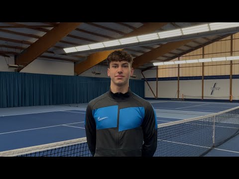 College Tennis Recruiting Video- Ole Christensen,￼ Fall 2026