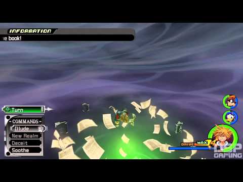 Kingdom Hearts 2 Final Mix HD playthrough pt77 - Zexion Boss Fight!