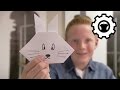 Het Klokhuis Doe het zelf: Origami-konijn