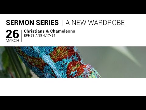 A New Wardrobe Part 1 – Christians and Chameleons – David Kobedi