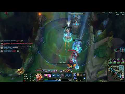 Seraphine Support vs. Soraka Patch 13.7 PH