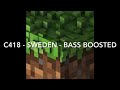C418 Sweden Bass Boosted Minecraft Volume Alpha
