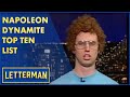 Napoleon Dynamite Top Ten Signs You're Not The Most Popular Guy In High School | Letterman