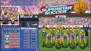 Int Superstar Soccer Deluxe World Series Ending SWEDEN - C&M Playthrough