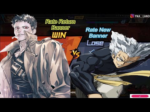 GACHA COMPARISON BETWEEN NEW AND COMEBACK LIMITED BANNER!! One Punch Man The Strongest #opm #gacha