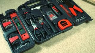 AGT Werkzeugset im Koffer, 39-teilig